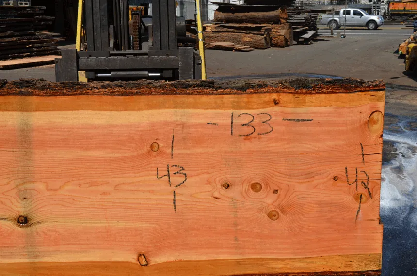 080619-10 Oregon Fir Slab