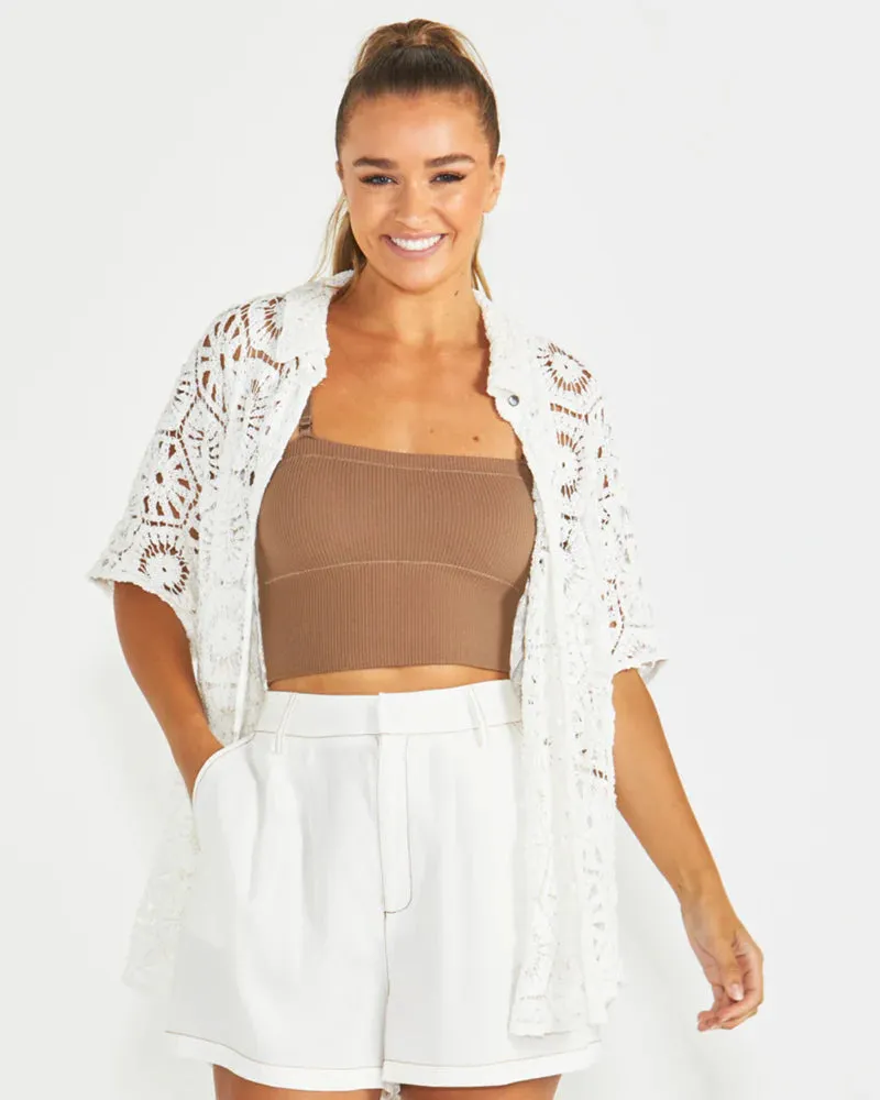 CLOVER LACE SHIRT