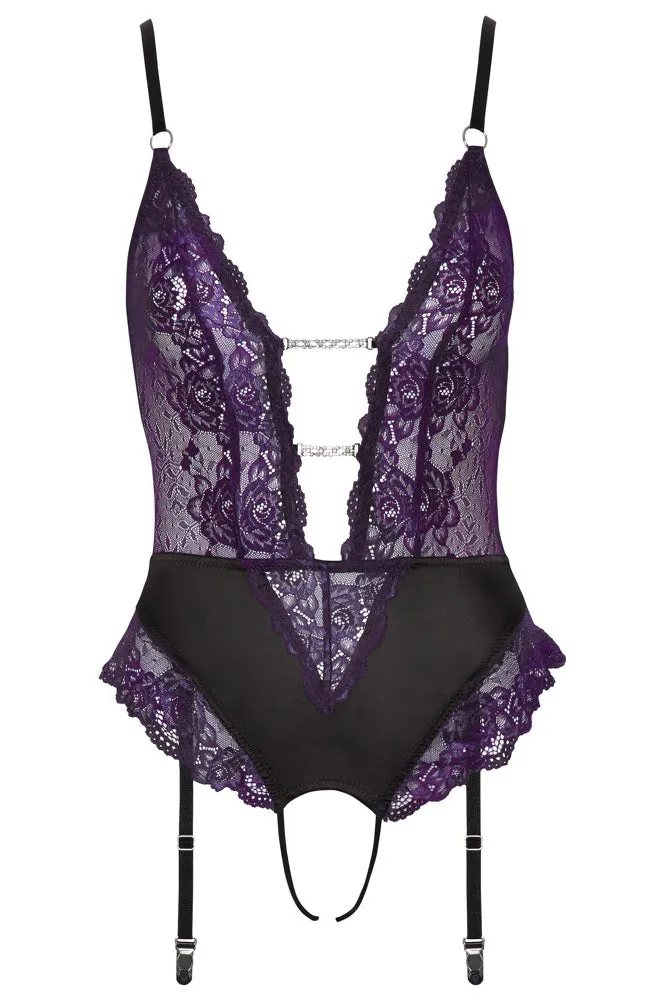 Cottelli Lingerie Super Seductive Purple Body