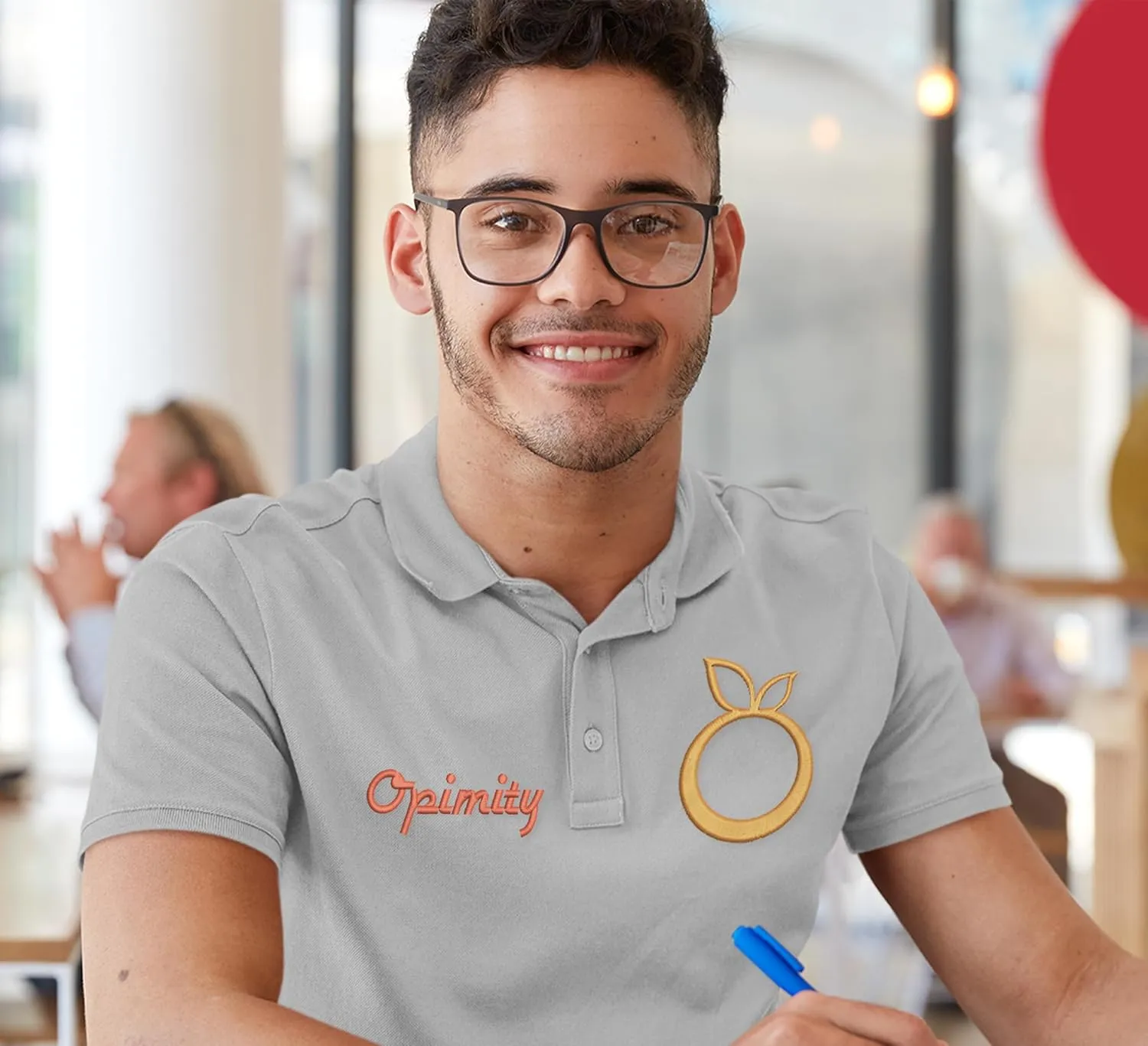 Custom Polo Shirt for Men Personalized Embroidered Polo Golf Shirt with Text