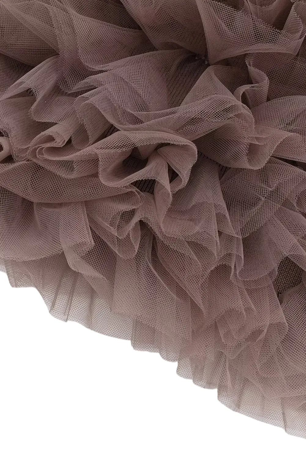 'Dafni' One Shoulder Tulle Short Top