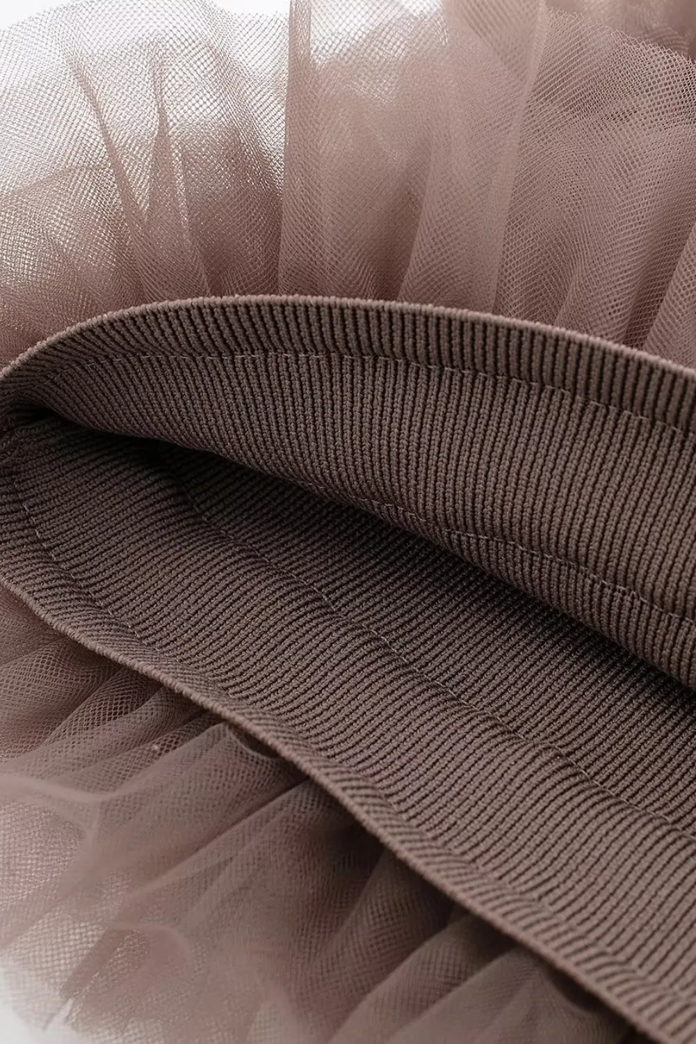'Dafni' One Shoulder Tulle Short Top