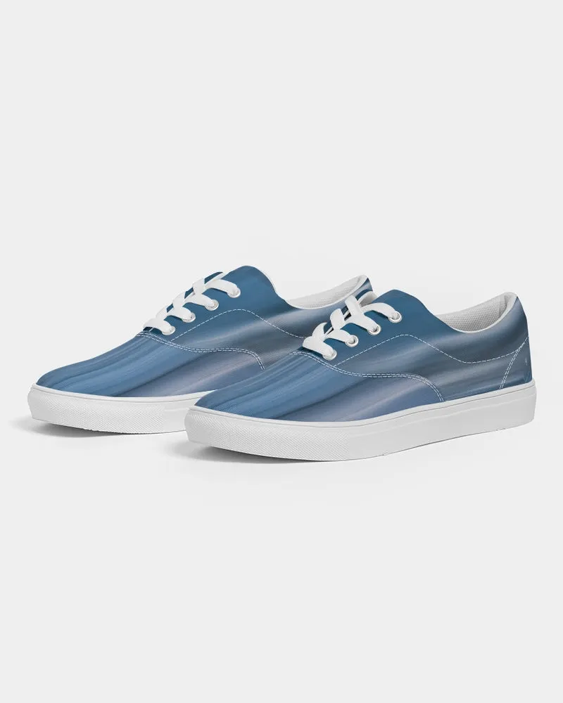 Evening Waves Women's Lace Up Canvas Shoe