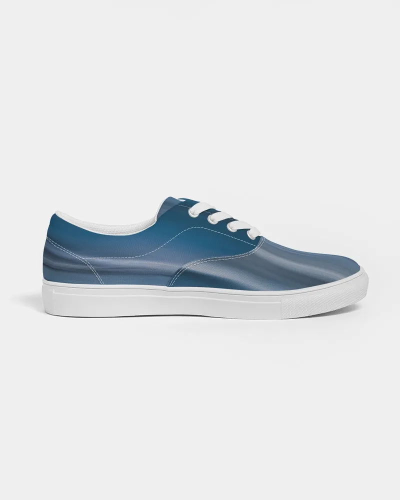 Evening Waves Women's Lace Up Canvas Shoe