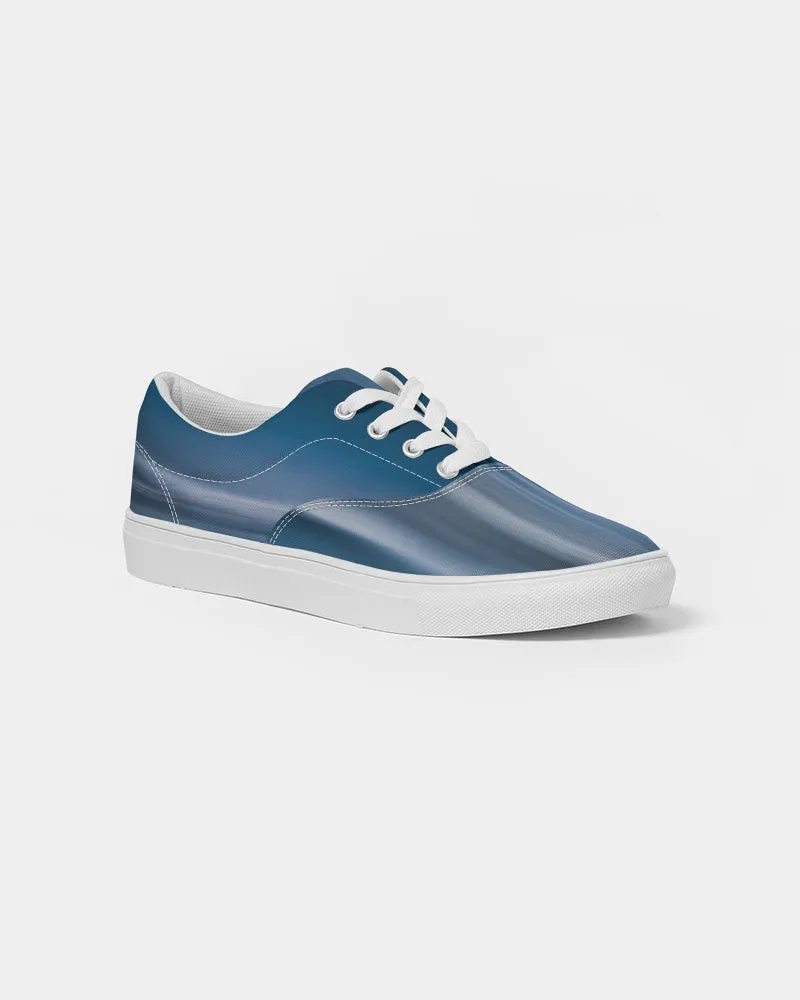 Evening Waves Women's Lace Up Canvas Shoe