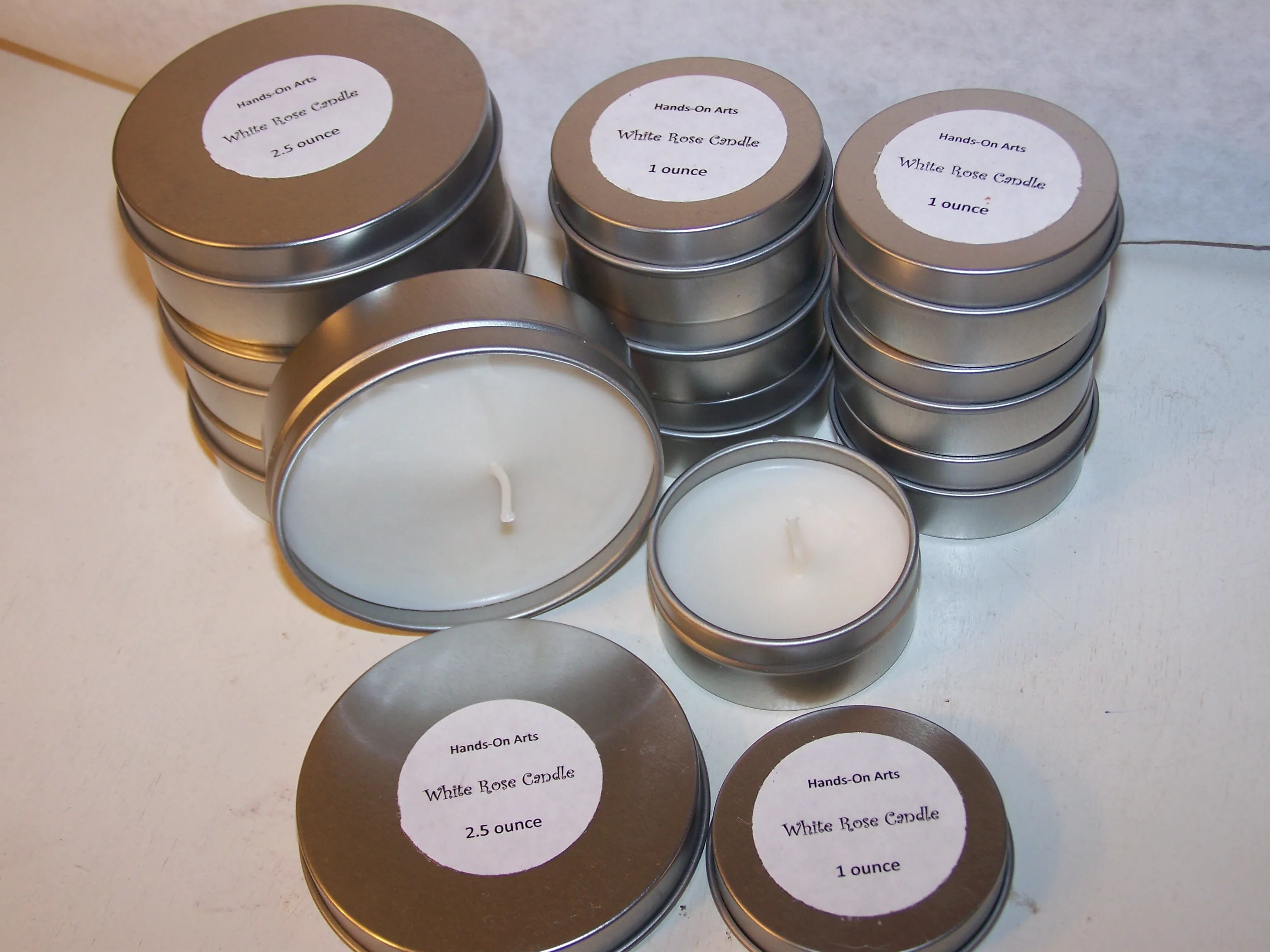 Fragrant Candle Tins