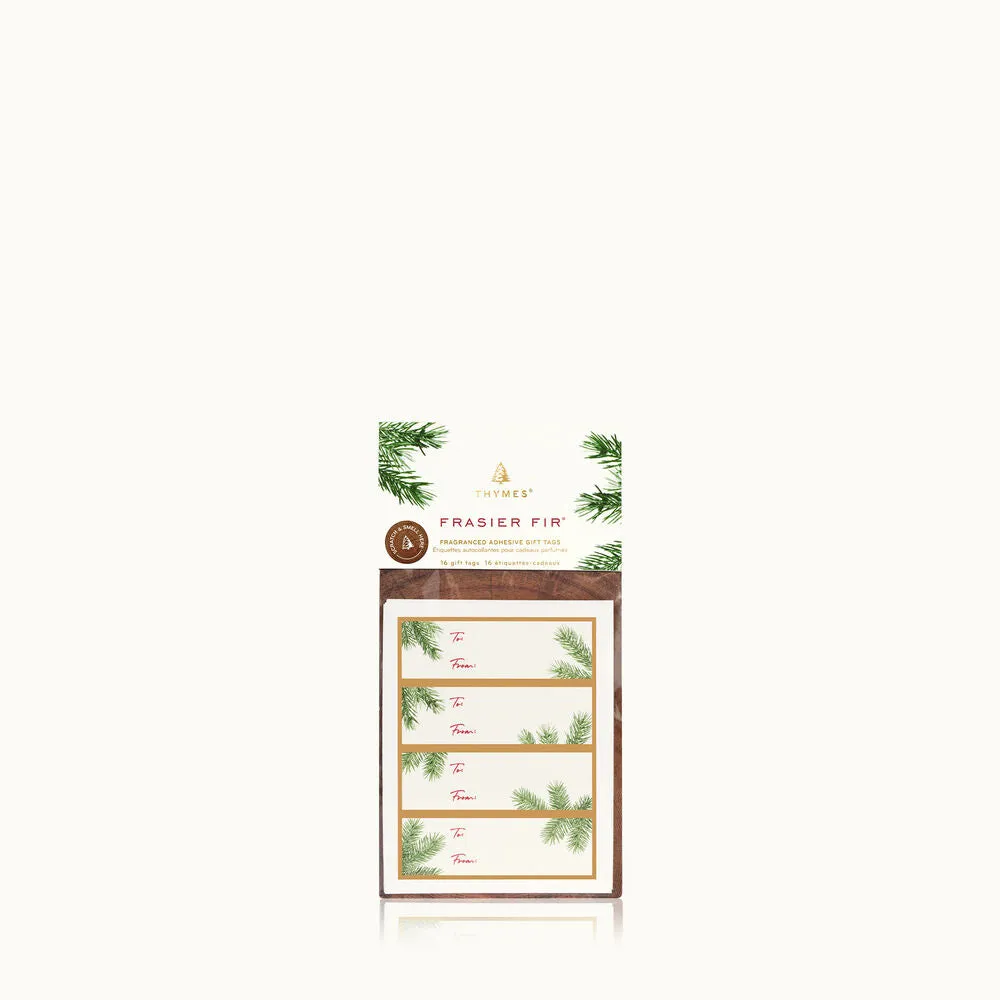Frasier Fir Fragranced Adhesive Gift Tags by Thymes