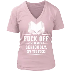 Fuck off I'm reading V-neck