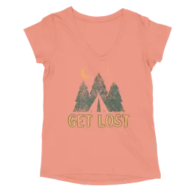 Get Lost 146 Women’s Perfect Tri V-Neck Tee