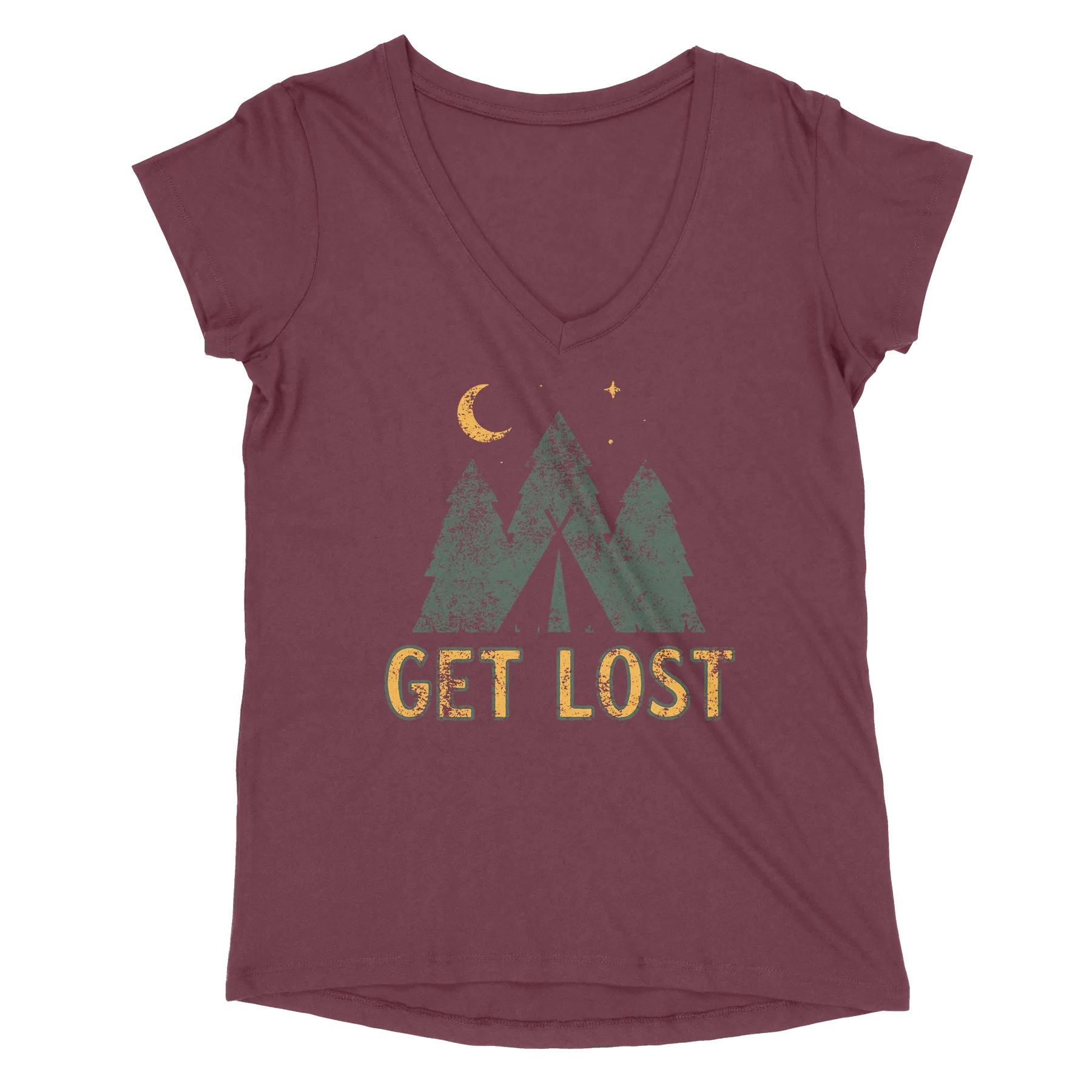 Get Lost 146 Women’s Perfect Tri V-Neck Tee