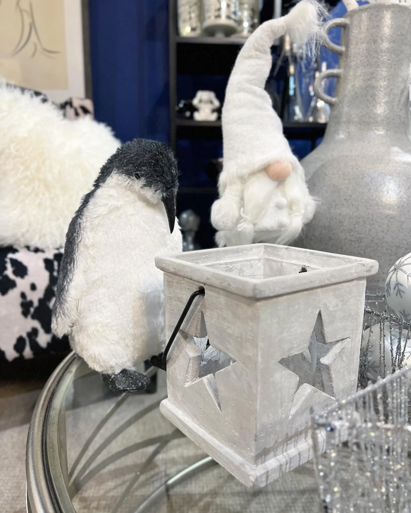 Grey Stars Lantern