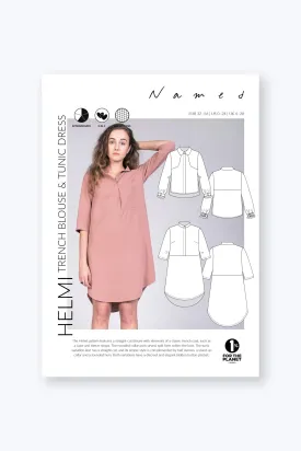 Helmi Trench Blouse & Tunic Dress