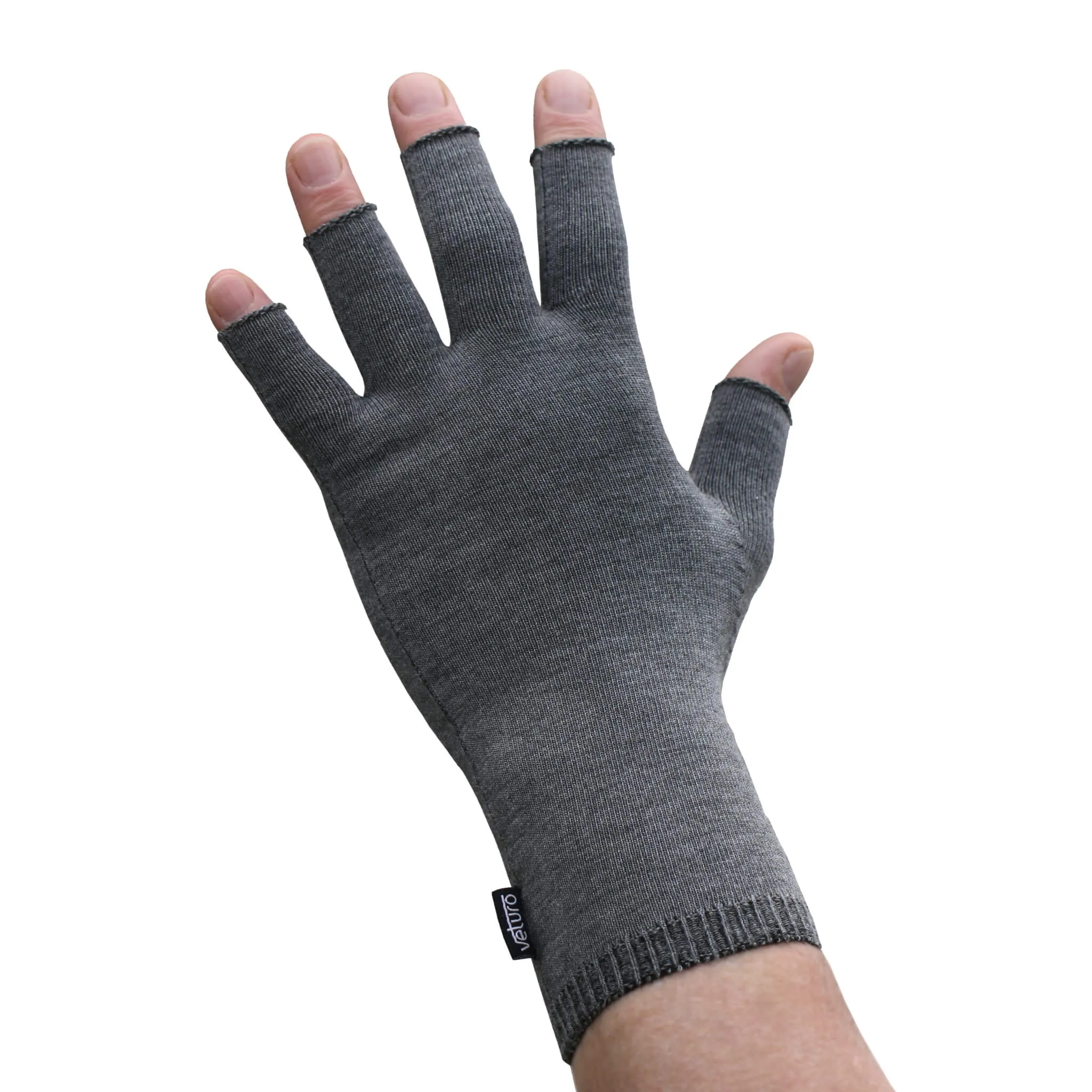 Infrared Seamless PR Open Finger Gloves 3D Knit