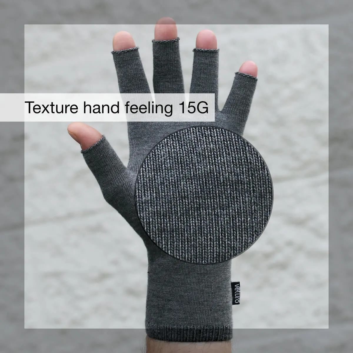 Infrared Seamless PR Open Finger Gloves 3D Knit