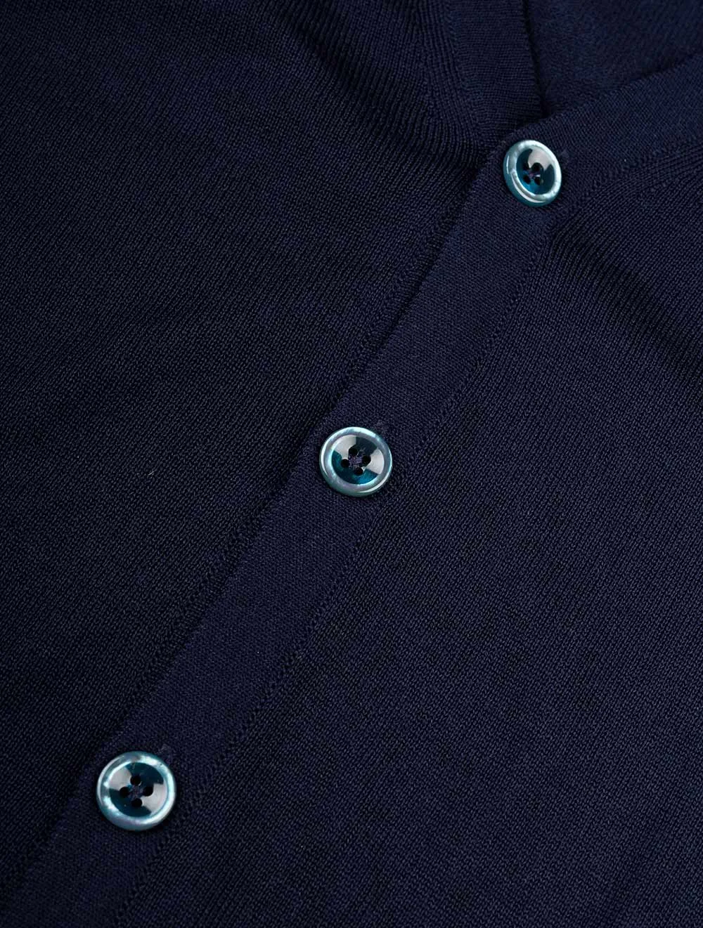 Knitted Cardigan Merino Navy