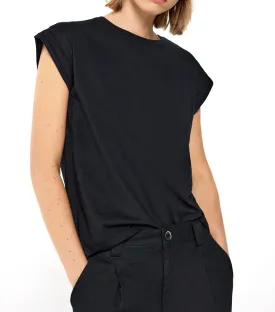 Lace Entredos T-Shirt Black