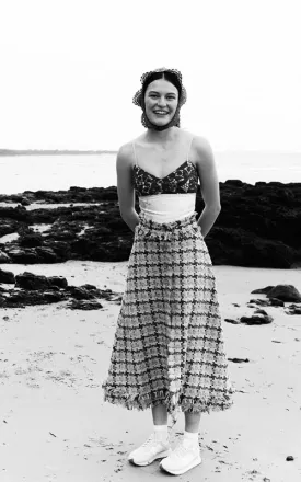 love expands a-line skirt