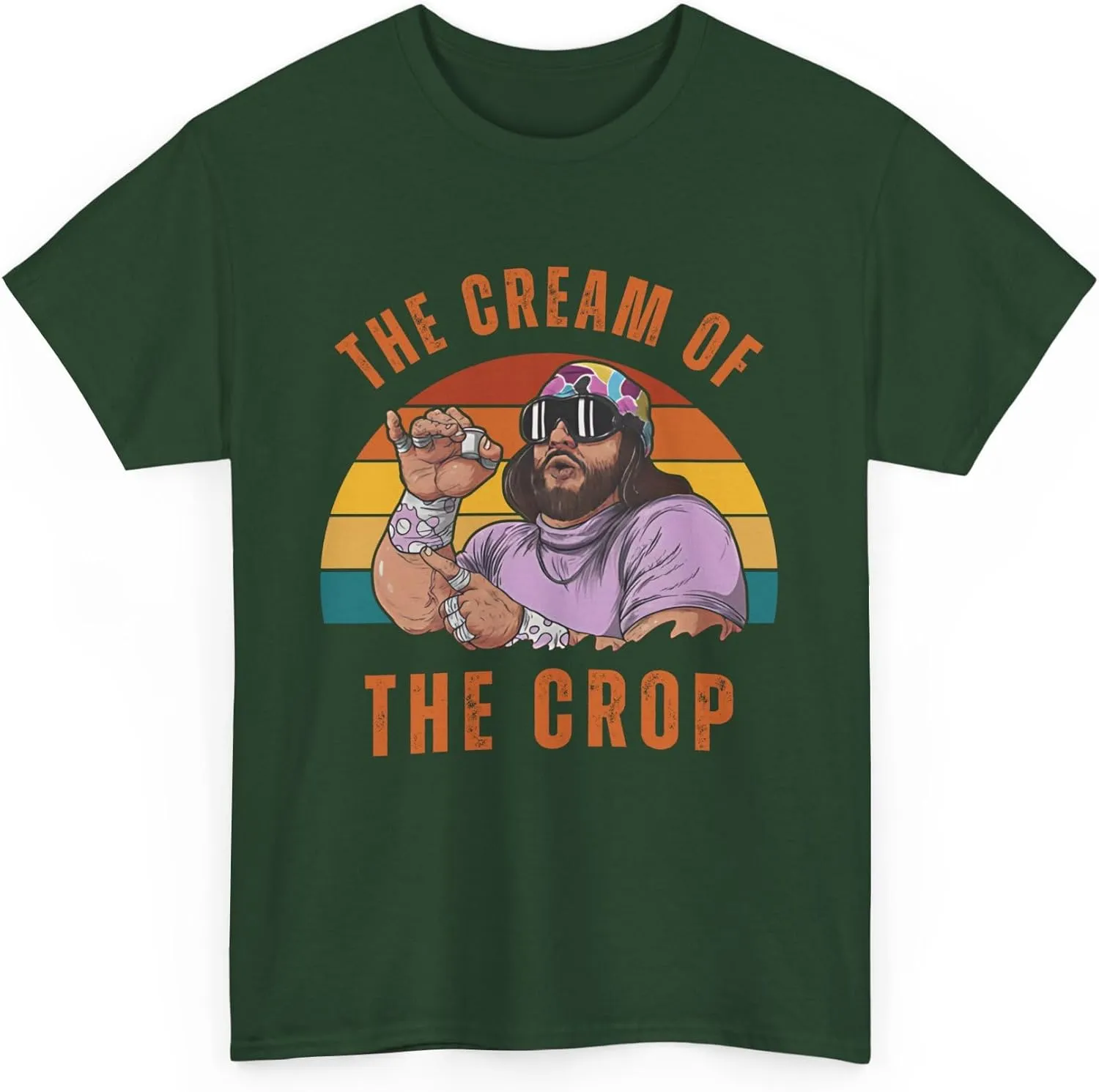 Macho Man The Cream of The Crop O Yeah Vintage Wrestling T-Shirt Tee Shirt