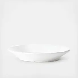 Melamine Lastra White Shallow Bowl