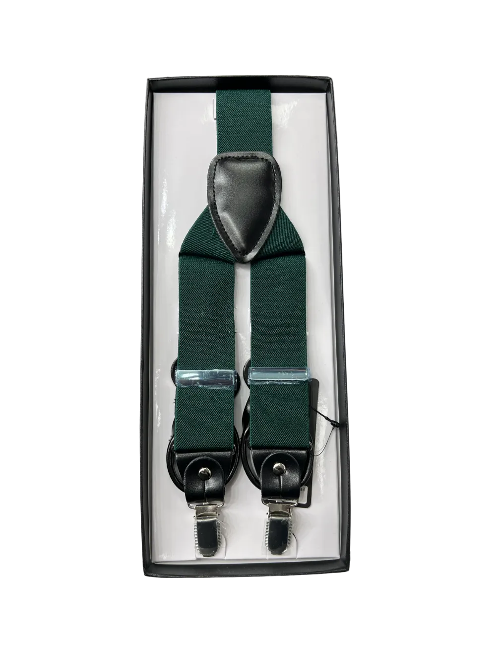 Men's Green Suspenders