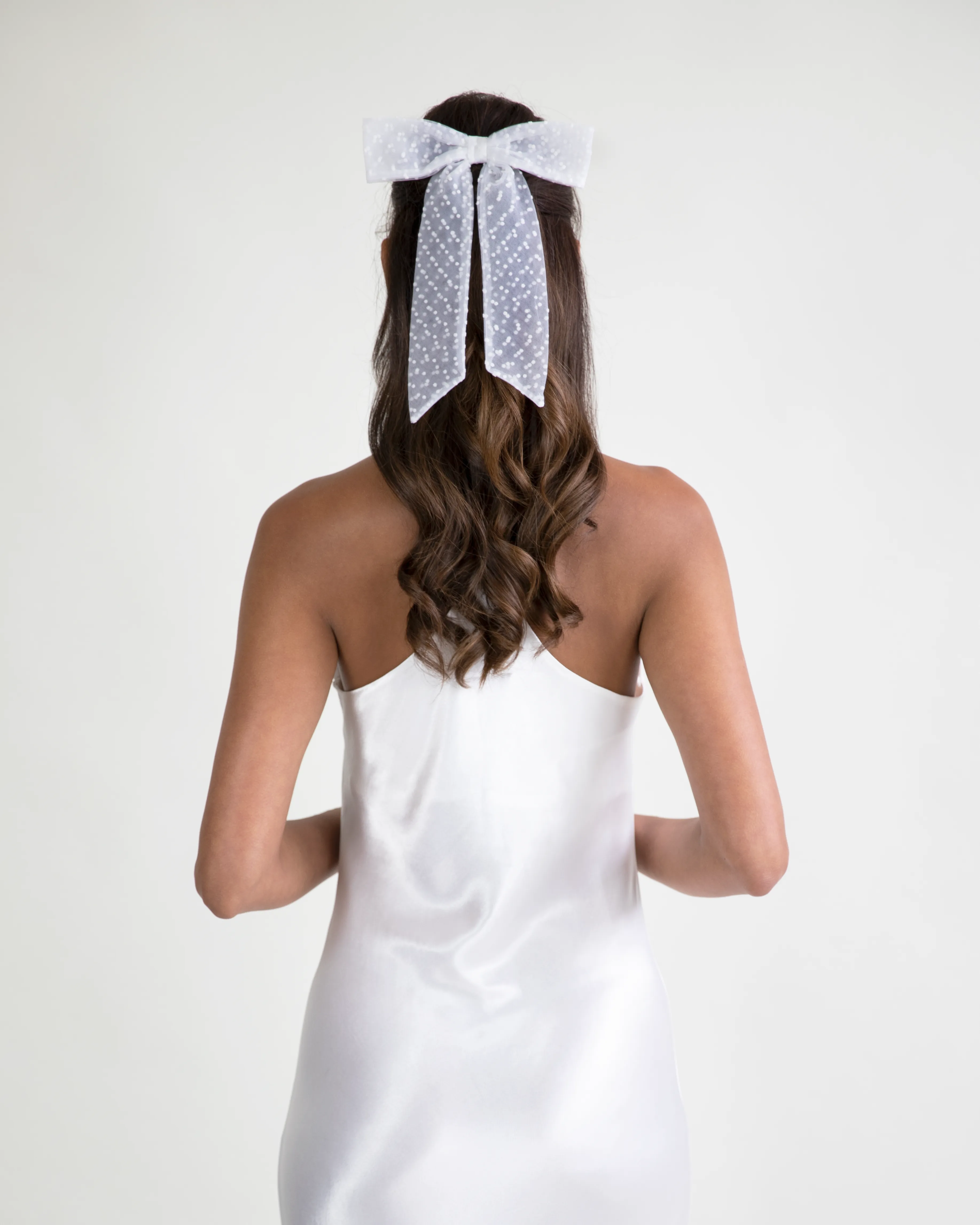 Mini Polka Dot Bow