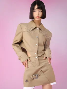 MUKZIN Loose Fit Short High-quantity Original Trend Coat