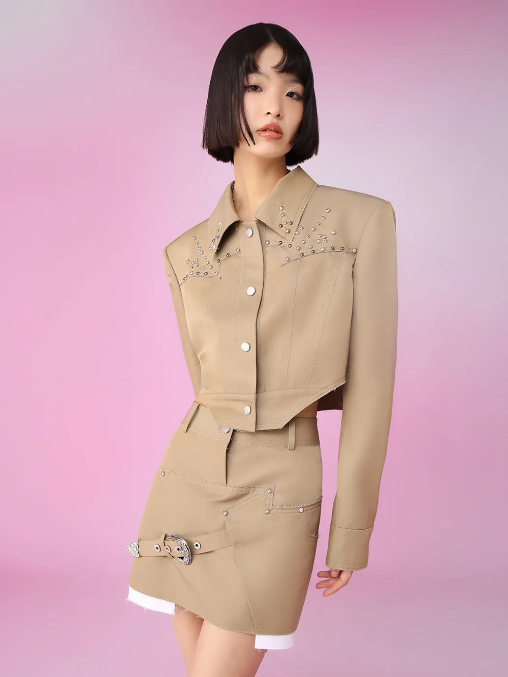MUKZIN Loose Fit Short High-quantity Original Trend Coat