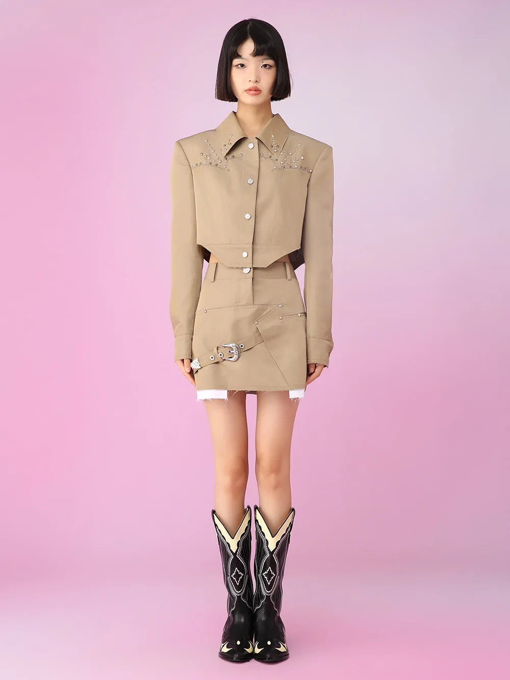 MUKZIN Loose Fit Short High-quantity Original Trend Coat