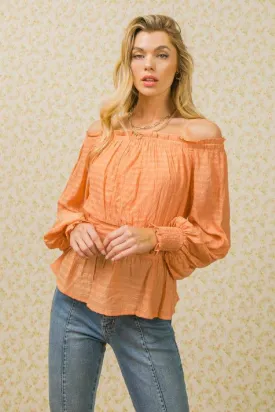 Off Shoulder Ruffled Top