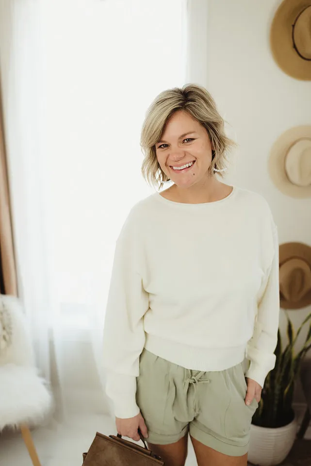 Off Shoulder Sweater