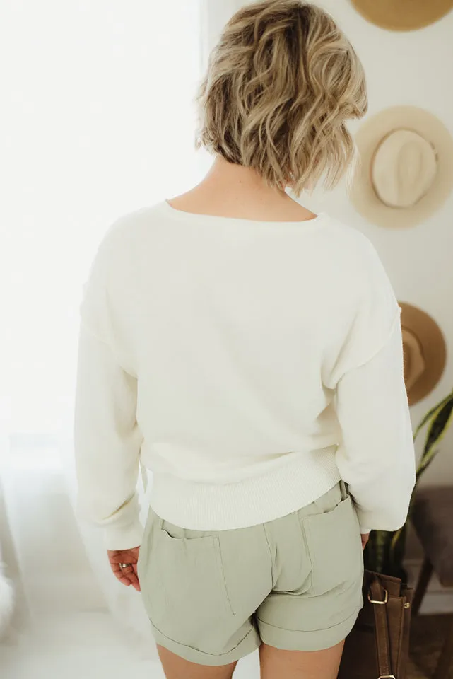 Off Shoulder Sweater