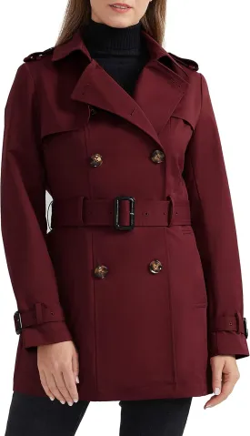 Orolay Women's Double Breasted Trench Coat Windbreaker Jacket with Belt