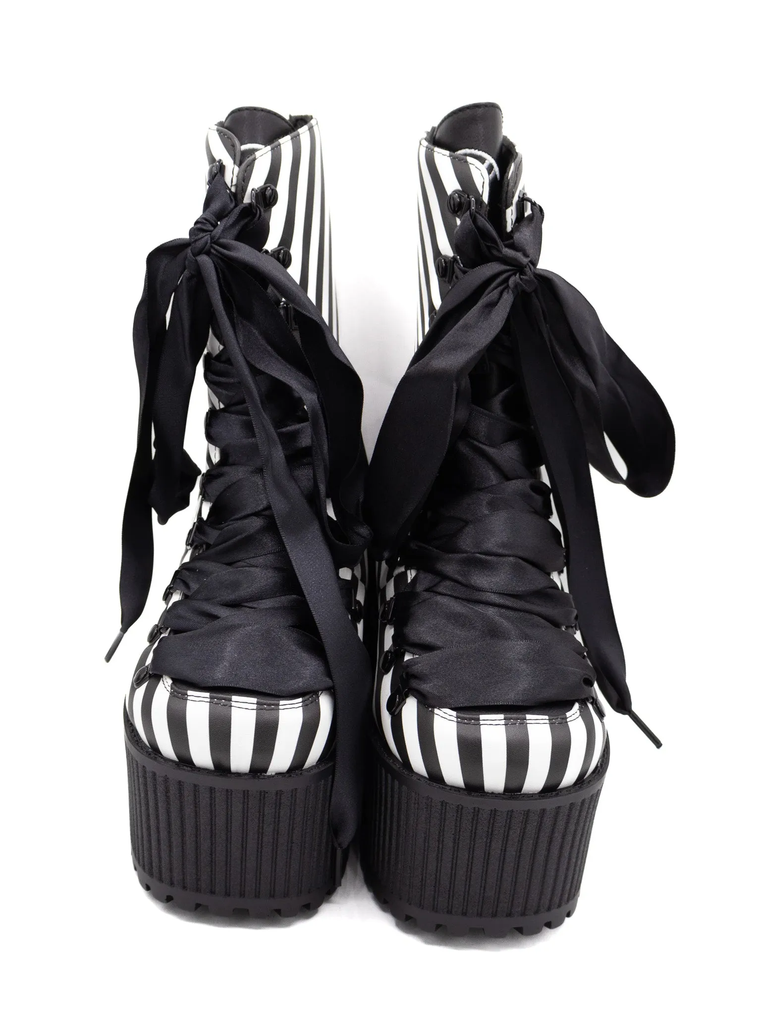 Pandora Striped Platform Boot STRANGECVLT