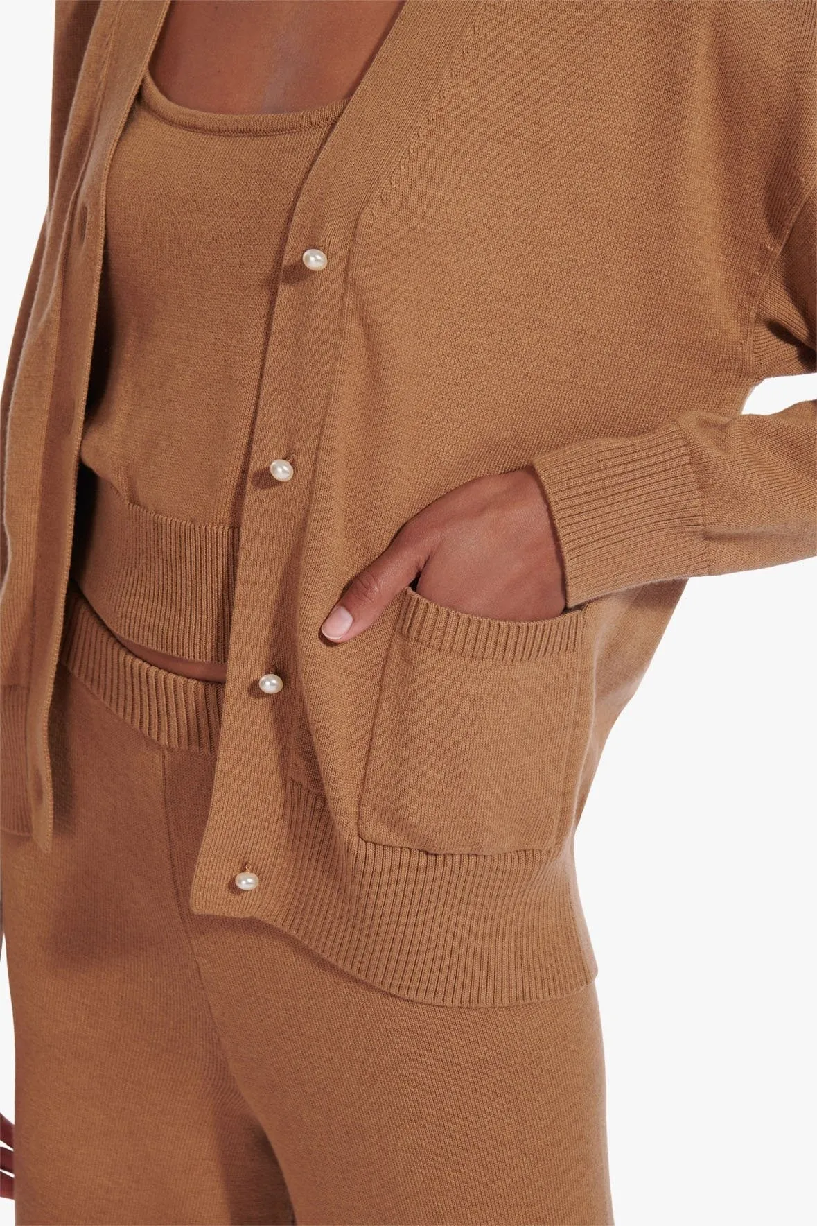 PAOLA CARDIGAN | CAMEL