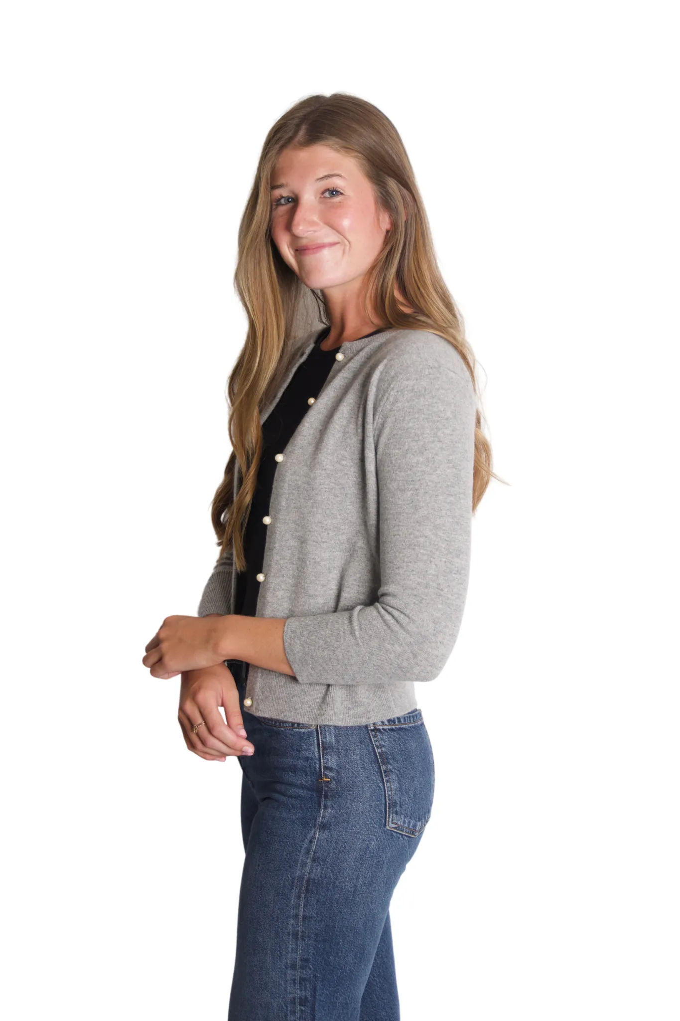 Pearl Button Cardigan