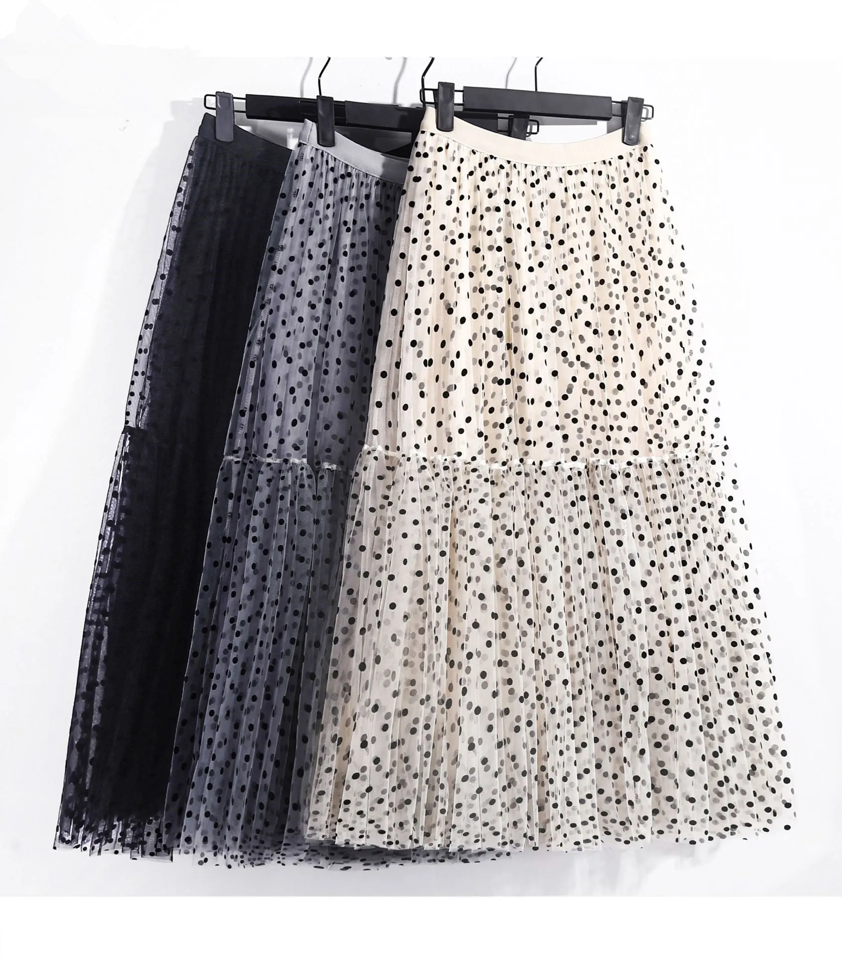 Pre Order:  Polka Dot Tulle Skirt - @rebellemj