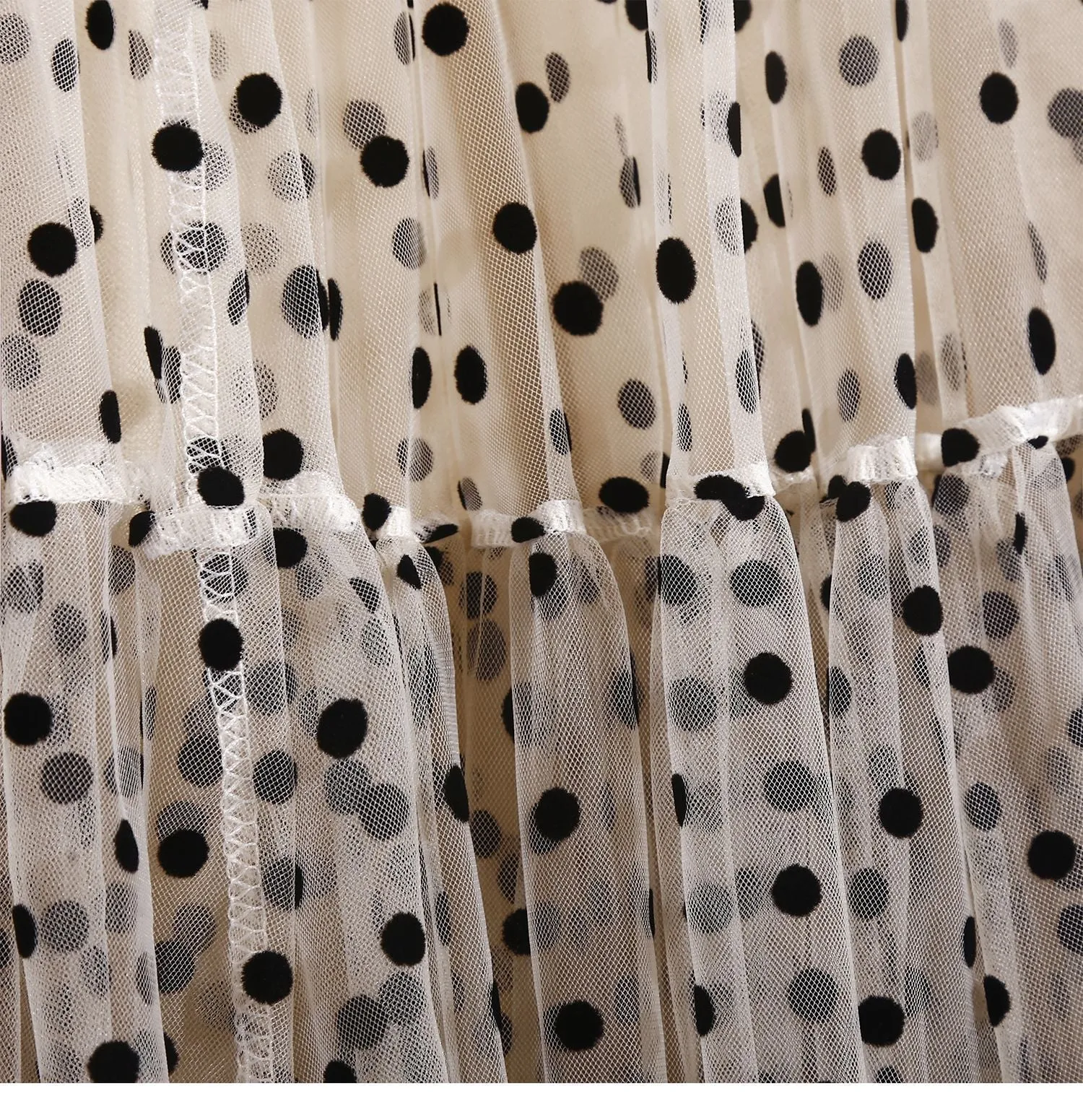 Pre Order:  Polka Dot Tulle Skirt - @rebellemj