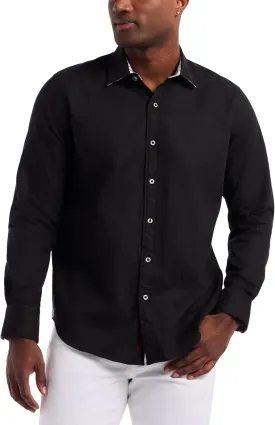 Robert Graham Mens Windsor Long-Sleeve Shirt, Button-Up Shirt for Men