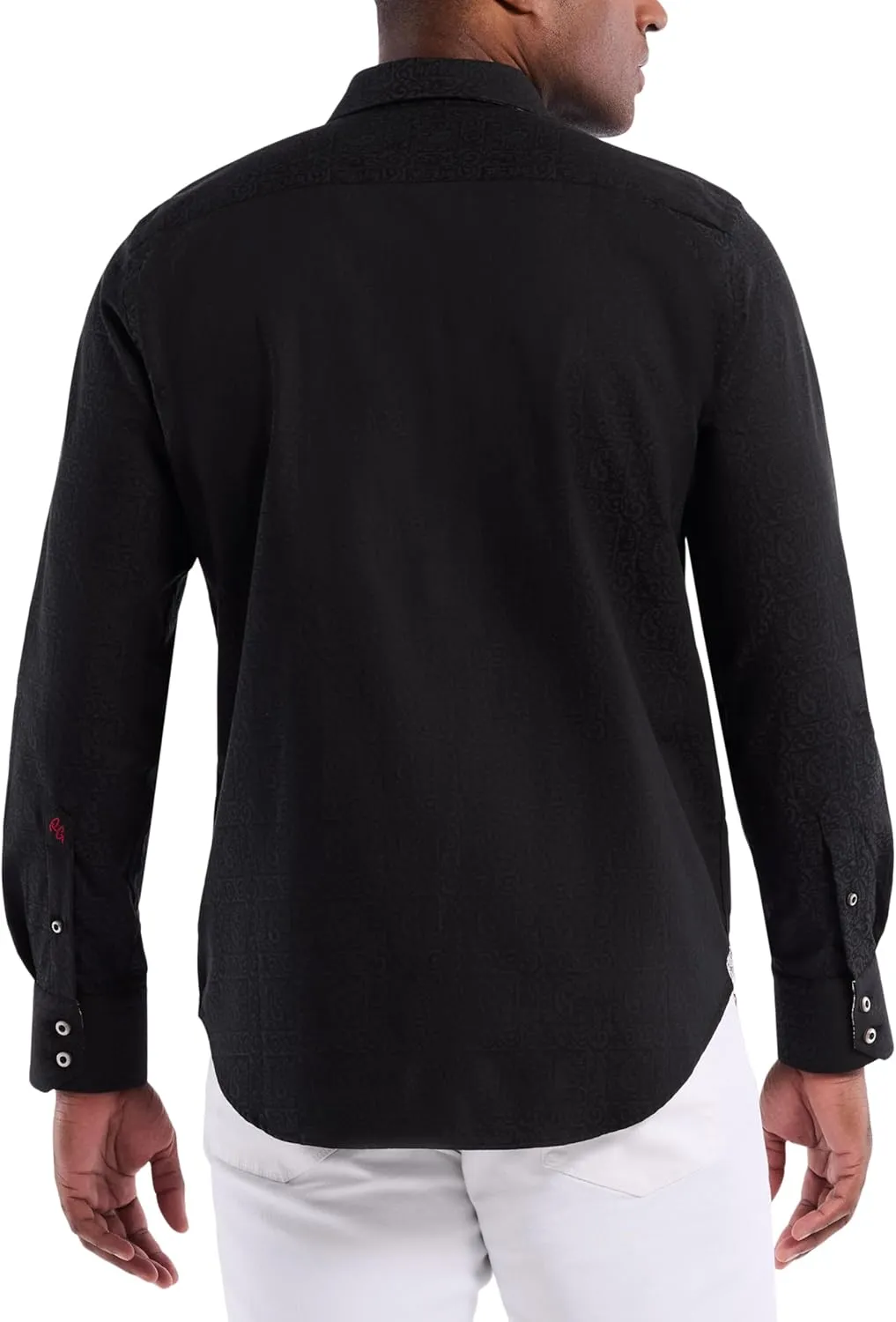 Robert Graham Mens Windsor Long-Sleeve Shirt, Button-Up Shirt for Men