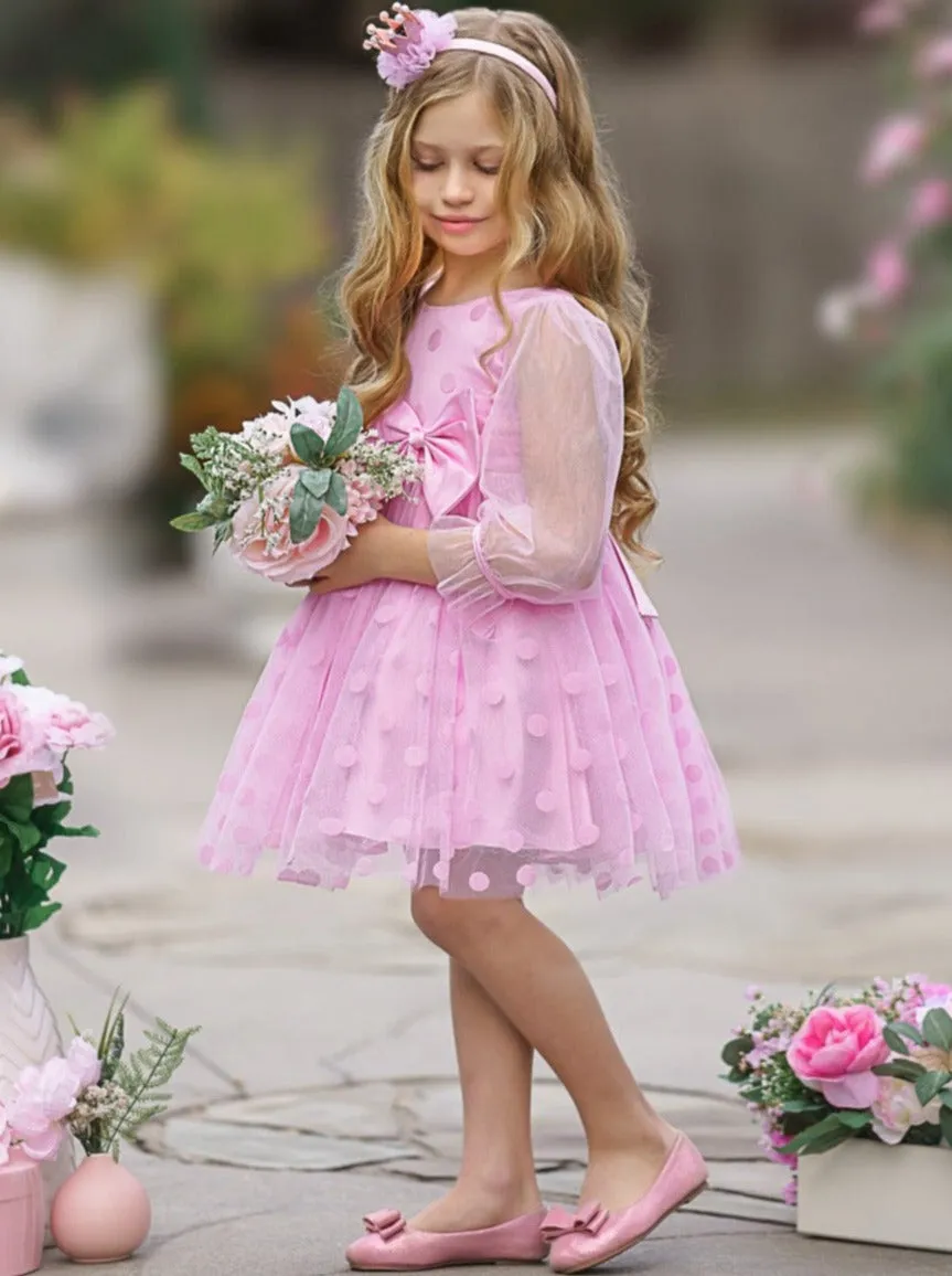 Rock A Lot Of Polka Dot Party Dress