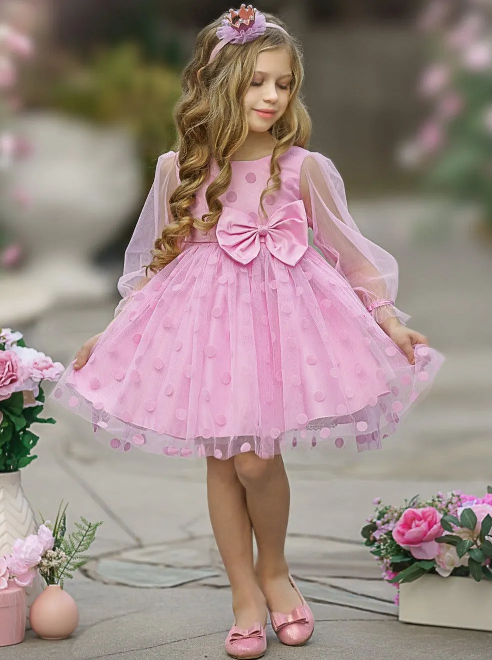 Rock A Lot Of Polka Dot Party Dress