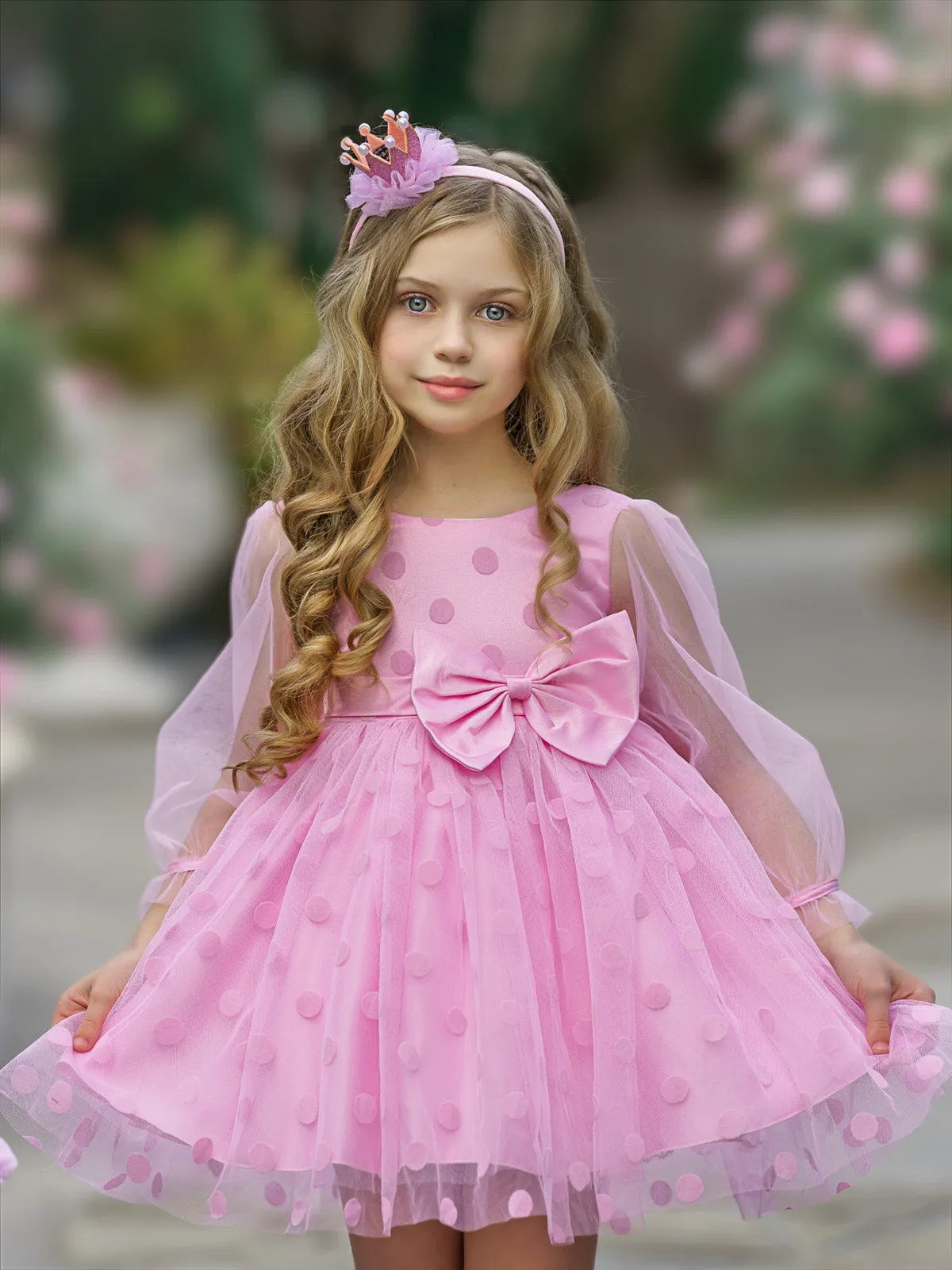 Rock A Lot Of Polka Dot Party Dress