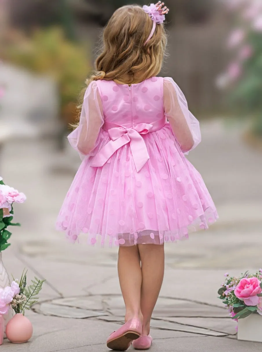 Rock A Lot Of Polka Dot Party Dress
