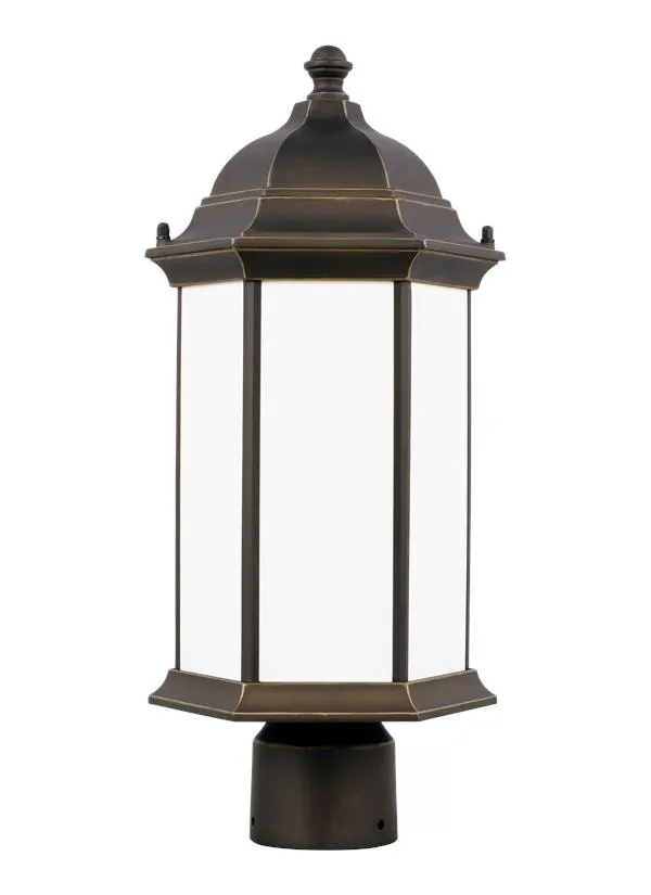 Sevier Collection - Medium One Light Outdoor Post Lantern | Finish: Antique Bronze - 8238651-71