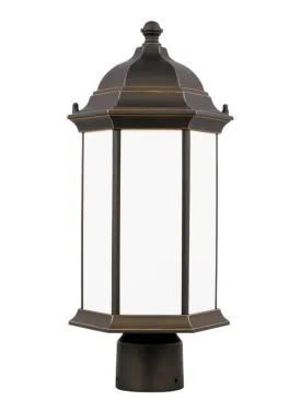 Sevier Collection - Medium One Light Outdoor Post Lantern | Finish: Antique Bronze - 8238651-71