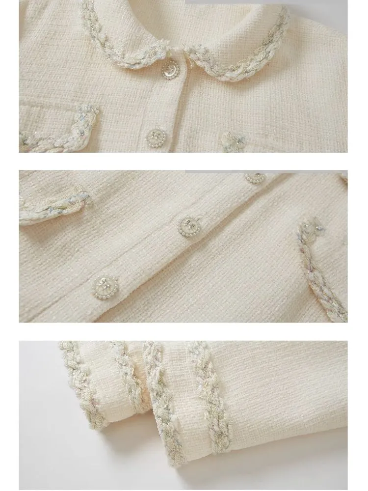 Thousands of gold small fragrant jacket half skirt【s0000004440】