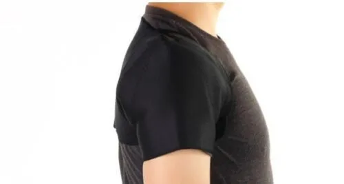 Tourmaline Heat Back Shoulder Posture Brace Support for Pain Relief XL