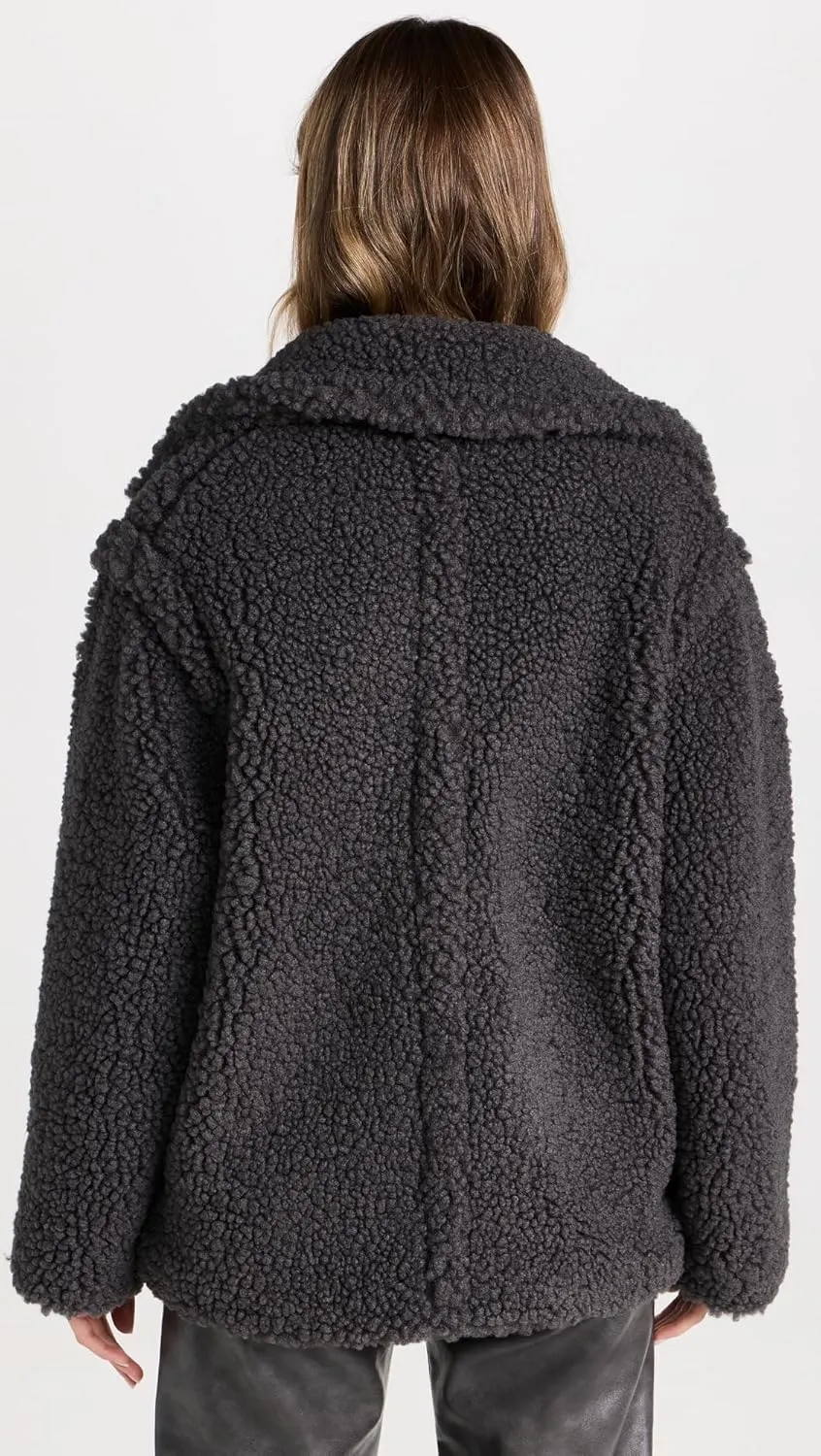 UGG Women's Gertrude Short Teddy Coat