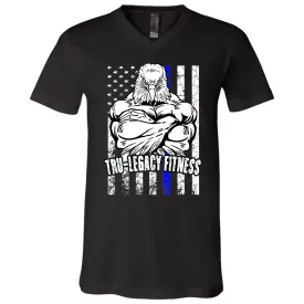 Unisex Jersey SS V-Neck T-Shirt