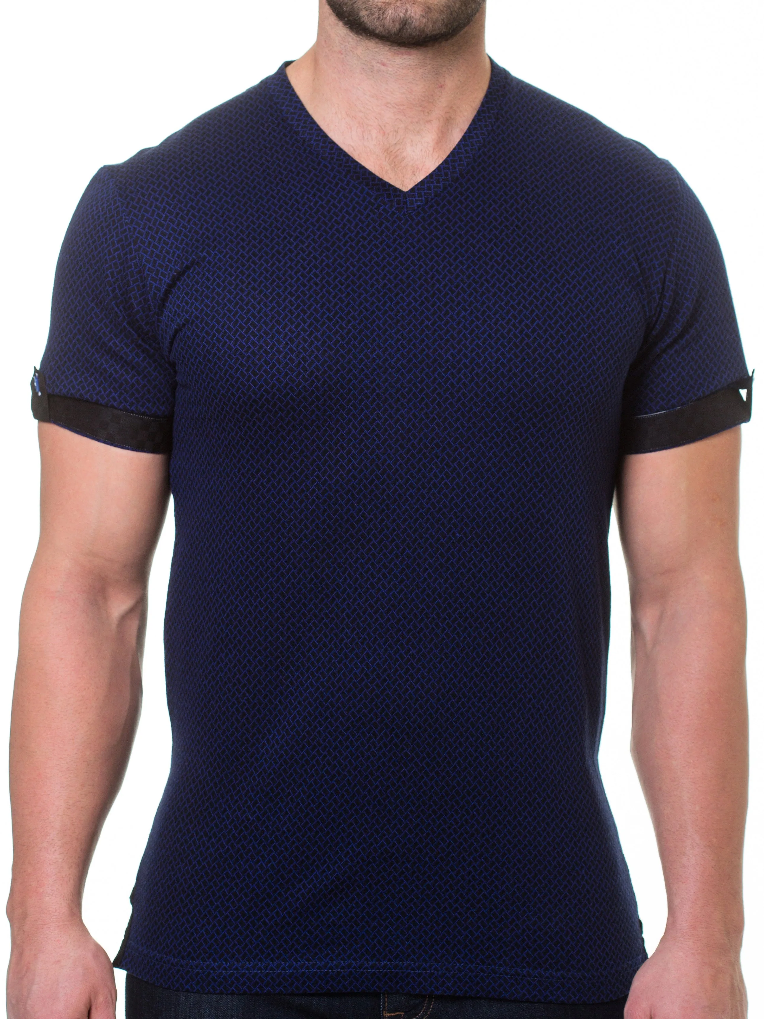 V-Neck Paver Navy